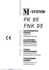 M-System FK-95 Gebrauchsanweisung Und Installationsanleitung
