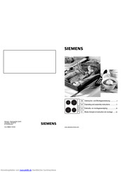 Siemens et 130201 bl Gebrauchs- Und Montageanweisung