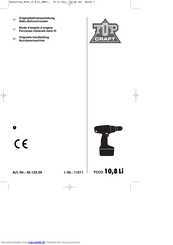 Top Craft 45.133.59 Originalbetriebsanleitung