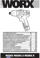 Worx WX283.3 Originalbetriebsanleitung