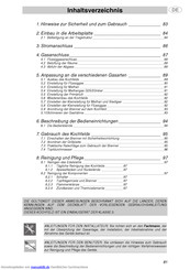 Smeg gkl64-3 Handbuch