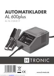 H-Tronic AL 600plus Bedienungsanleitung