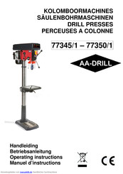 AA-Drill 77345/1 Betriebsanleitung