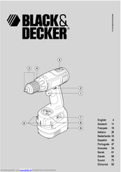 Black & Decker CL14 Handbuch