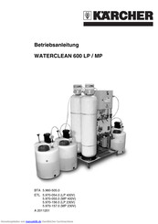Kärcher WATERCLEAN 600 LP / MP Betriebsanleitung