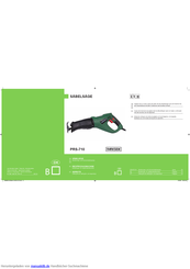 Parkside PRS-710 Bedienungsanleitung