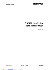Honeywell UMC 800 Benutzerhandbuch