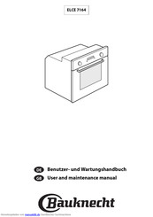 Bauknecht ELCE 7164 Handbuch