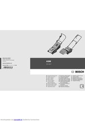 Bosch ASM 32 Originalbetriebsanleitung