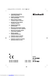 Einhell GE-PM 51 S-F B&S Originalbetriebsanleitung
