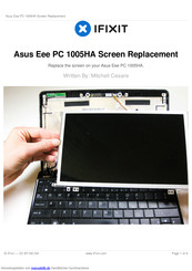 iFixit 1005ha Anleitung