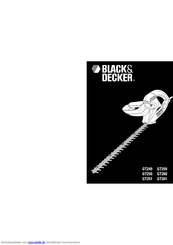 Black & Decker GT259 Bedienungsanleitung