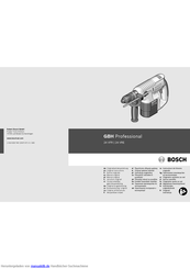 Bosch gbh 24 VFR Professional Originalbetriebsanleitung