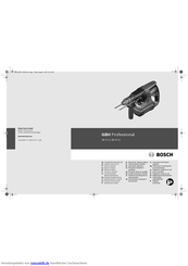 Bosch GBH 36 VF-LI Professional Originalbetriebsanleitung