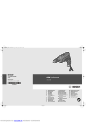Bosch GBM 10 RE PROFESSIONAL Originalbetriebsanleitung