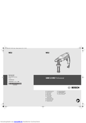 Bosch GBM 13 HRE PROFESSIONAL Originalbetriebsanleitung