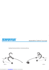 Shure BETA 54 Handbuch