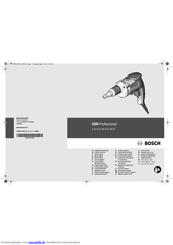 Bosch GSR 6-45 TE Professional Originalbetriebsanleitung