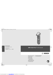 Bosch GWI 10,8 V-LI Professional Originalbetriebsanleitung