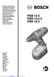 Bosch PSR 14,4-2 Bedienungsanleitung