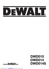 DeWalt DWD014S Handbuch