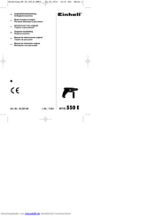Einhell 42.597.80 Originalbetriebsanleitung