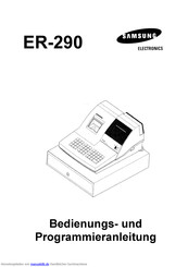 Samsung ER-290 Bedienungsanleitung