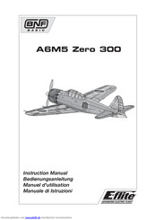 E-flight A6M5 Zero 300 Bedienungsanleitung