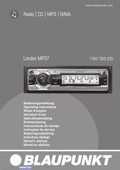 Blaupunkt London MP37 Bedienungsanleitung