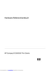 HP Compaq t5135 Thin Clients Referenzhandbuch