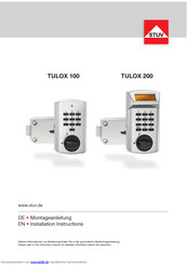 Stuv TULOX 200 Montageanleitung