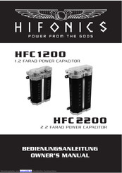 Hifonics hfc2200 Bedienungsanleitung