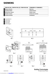 Siemens FDM1101-R Series Handbuch