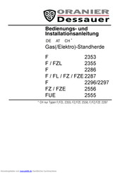 ORANIER F 2287 Bedienungs Und Installationsanleitung Handbuch