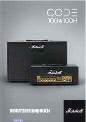Marshall Amplification CODE100H Benutzerhandbuch