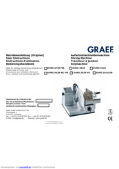 Graef 2720VS Betriebsanleitung