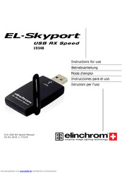 Elinchrom EL-Skyport USB RX Speed Betriebsanleitung