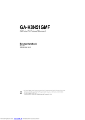 Gigabyte GA-K8N51GMF Benutzerhandbuch