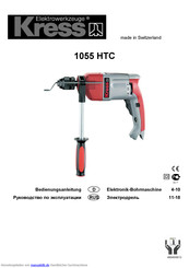 Kress 1055 HTC Bedienungsanleitung