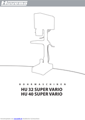 Huvema HU 32 SUPER VARIO Handbuch