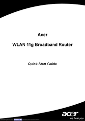 Acer WLAN-G-RU2 Benutzerhandbuch