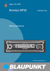 Blaupunkt Brooklyn MP35 Bedienungsanleitung