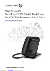 Alcatel OmniTouch 8012 Benutzerhandbuch