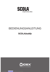 Widex SCOLAbuddy Bedienungsanleitung