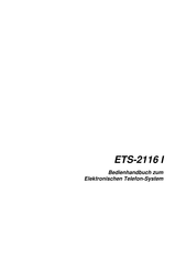 Auerswald ETS-2116 I Bedienungsanleitung