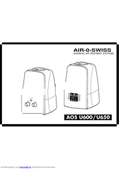 Air-O-Swiss AOS U650 Gebrauchsanweisung