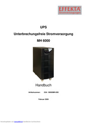 Effekta MH 6000 Handbuch