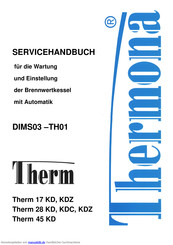 Thermona Therm 28 KDZ Servicehandbuch