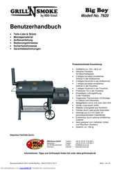 Grill'n Smoke 7620 Benutzerhandbuch