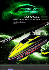 SAB Heli Division Goblin Black Thunder 650 Handbuch